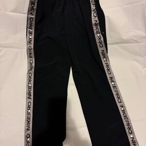 Nike Pro Black Track Pants